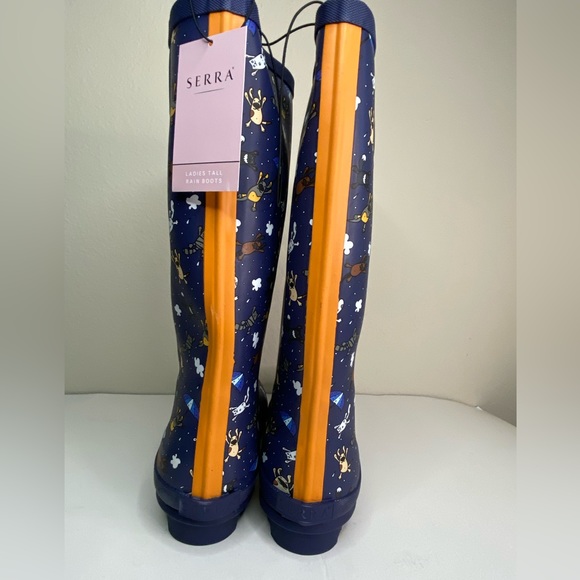 Serra Women's Raining Cats And Dogs
Rain Boots Sizes 9, 10 - Picture 3 of 6